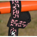 Лямки для тяги MadMax Camo Power Wrist Straps Camo/Pink