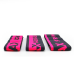 Набір тканевих гумок для фітнесу та спорту MadMax MFA-305 Hiploop set 3 pcs. Grey/Pink