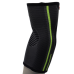 Компресійний налокітник MadMax MFA-283 3D Compressive elbow support Dark grey/Neon green (1шт.) M