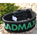 Пояс для важкої атлетики MadMax MFB-301 Suede Single Prong шкіряний Black/Green M