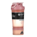 Шейкер спортивний BlenderBottle ProStak 22oz/650ml с 2-мя контейнерами Rose_Pink