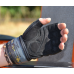 Рукавички для фітнесу MadMax MFG-880 Signature Black/Grey/Yellow XXL