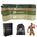 Резинові петлі для тренувань U-POWEX Pull up band set 5шт. (3.6-56.7kg) Olive