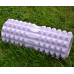 Масажний ролик (роллер) U-POWEX EVA foam roller (33x14см.) Type 2 Purple