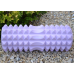 Масажний ролик (роллер) U-POWEX EVA foam roller (33x14см.) Type 2 Purple