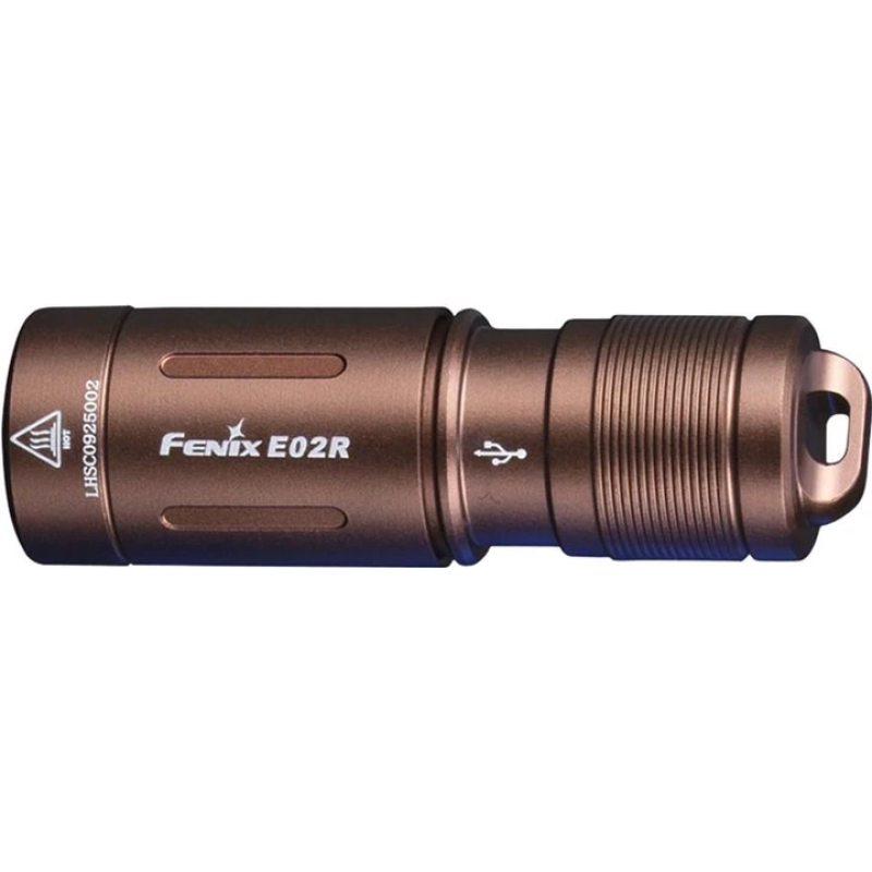 Ліхтар ручний Fenix E02R бронзовий