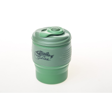 Кружка складна силіконова Tramp з кришкою 350ml oliva (UTRC-082-olive)