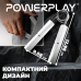 Еспандер-ножиці алюмінієвий PowerPlay 4322 (68 кг) Hand Grip Срібний