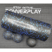 Набір для йоги PowerPlay PP_4008 EPP Foam Roller Set роллер + 2 масажні м“ячі Чорно-синій