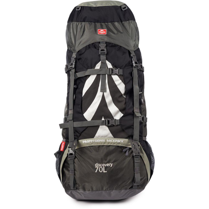 Рюкзак туристичний Naturehike NH70B070-B, 70 л + 5 л, чорно-сірий Рюкзак туристичний Naturehike NH70B070-B, 70 л + 5 л, чорно-сірий