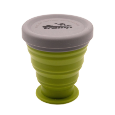 Стакан складаний силіконовий Tramp з кришкою 200 ml green (UTRC-126-green)