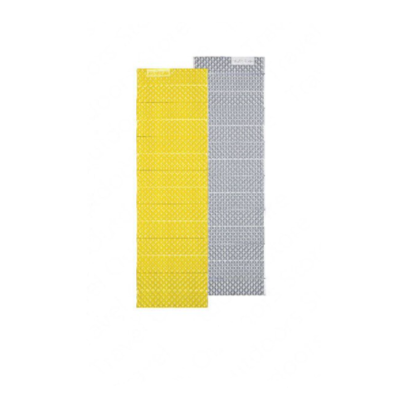 Килимок туристичний складаний одномісний IXPE Naturehike Thickened NH20FCD07 кемпінговий з алюмінієвою плівкою, 187x56x2,5 см,