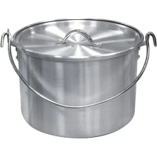 Казан алюмінієвий з кришкою Tramp 13 л. (UTRC-057) (TRC-057)