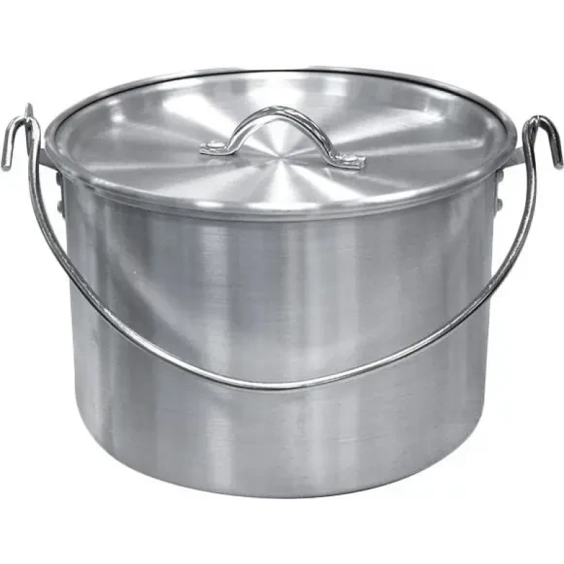 Казан алюмінієвий з кришкою Tramp 13 л. (UTRC-057) (TRC-057)