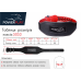 Пояс для важкої атлетики PowerPlay 5053 шкіряний Чорно-Червоний XS