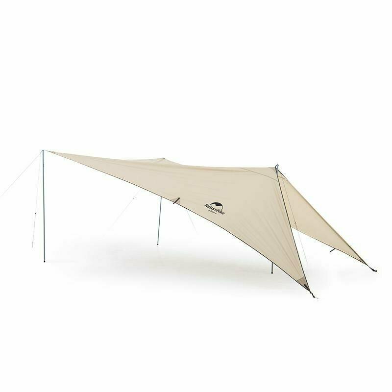 Тент для кемпінгу Naturehike Car Rear Canopy NH21TM001, 590*340 см, золотий (з трьома стійками) Тент для кемпінгу Naturehike Car Rear Canopy NH21TM001, 590*340 см, золотий (з трьома стійками)