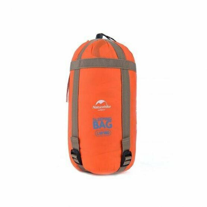 Спальник надлегкий Naturehike Ultra light LW 180 NH15S003-D, (20 °C), p-p M, правий, помаранчевий Спальник надлегкий Naturehike Ultra light LW 180 NH15S003-D, (20 °C), p-p M, правий, помаранчевий