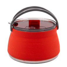 Чайник Tramp силіконовий з металевим дном 1л теракот TRC-125-terracota