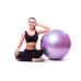 М“яч для фітнесу (фітбол) PowerPlay 4001 Ø75 cm Gymball  Фіолетовий + помпа