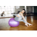 М“яч для фітнесу (фітбол) PowerPlay 4001 Ø75 cm Gymball  Фіолетовий + помпа