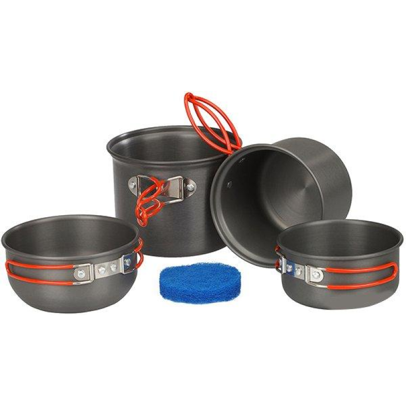 Набір посуду анодованої на 1-2 персони Tramp UTRC-075 Набір посуду анодованої на 1-2 персони Tramp UTRC-075