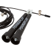 Скакалка швидкісна PowerPlay 4202 Ultra Speed Rope Чорна (2,9m.)