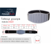 Пояс для важкої атлетики PowerPlay 5425 неопреновий Сірий M