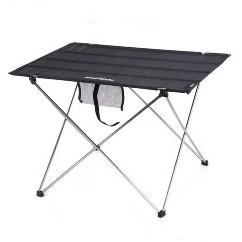 Cтіл складний Naturehike NH20JJ020,1680D Oxford / алюміній, Розмір S, чорний