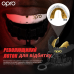 Капа OPRO Gold Braces під брекети доросла (вік 11+) Blackl/Gold (art.102506001)