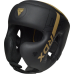 Боксерський шолом RDX F6 KARA Matte Golden M