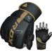 Рукавиці для ММА RDX F6 KARA Matte Golden L