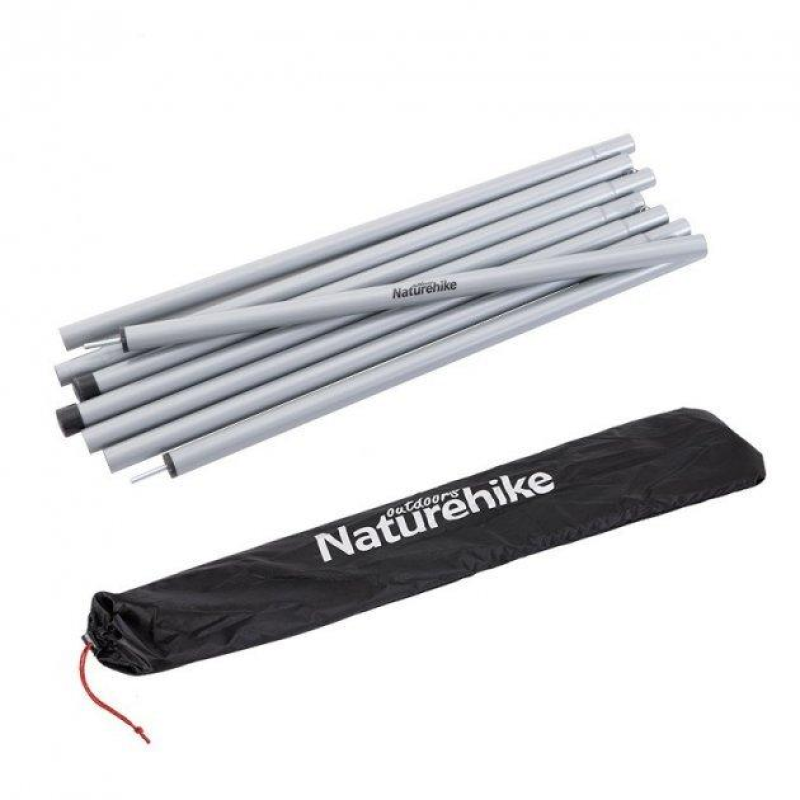 Стійки для тенту Steel poles Ø22 Naturehike NH20PJ043 silver Стійки для тенту Steel poles Ø22 Naturehike NH20PJ043 silver