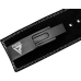Пояс для важкої атлетики RDX 4 Pro Liver Buckle шкіряний Black Plus M