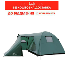 Чотиримісний кемпінговий намет Totem Catawba 4 (v2) Зелений (UTTT-024)