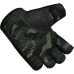 Рукавички для фітнесу RDX T2 Half Army Green XL