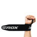 Бинти для зап“ясть (кистьові бинти) RDX W2 Gym Wrist Wraps Black Pro Бинти для зап“ясть (кистьові бинти) RDX W2 Gym Wrist Wraps Black Pro