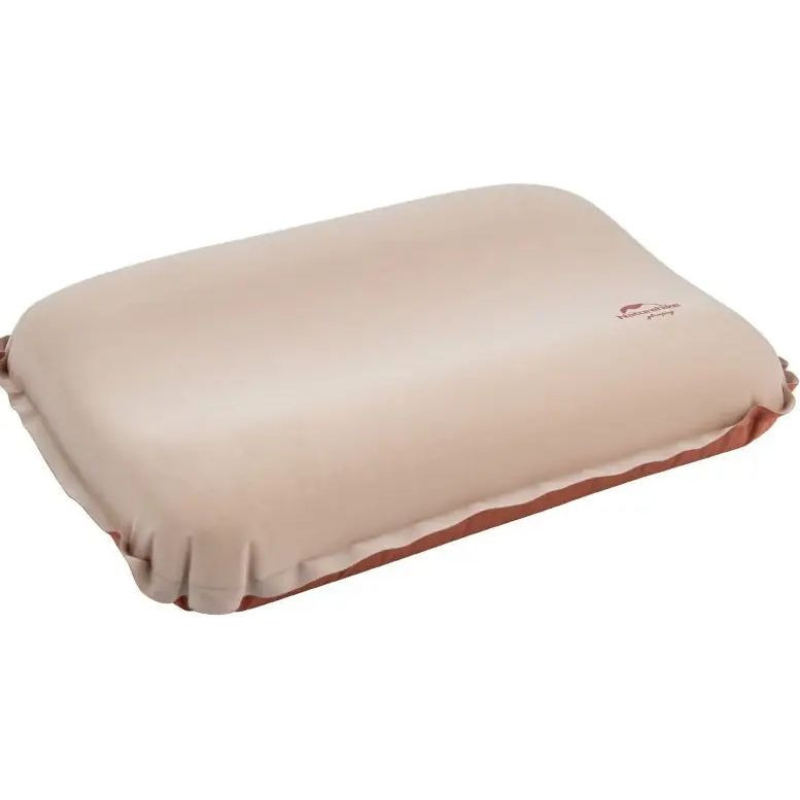 Подушка самонадувна бесшумна Naturehike NH21ZT001, персиковий Подушка самонадувна бесшумна Naturehike NH21ZT001, персиковий