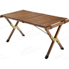 Стіл розкладний дерев“яний Naturehike NH19JJ009, темне дерево, малий