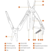 Мультитул Xiaomi Nextool Black Knight (NE20044) 11 in 1