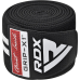 Бинти на коліна RDX GYM KNEE WRAP R11 BLACK/WHITE Бинти на коліна RDX GYM KNEE WRAP R11 BLACK/WHITE