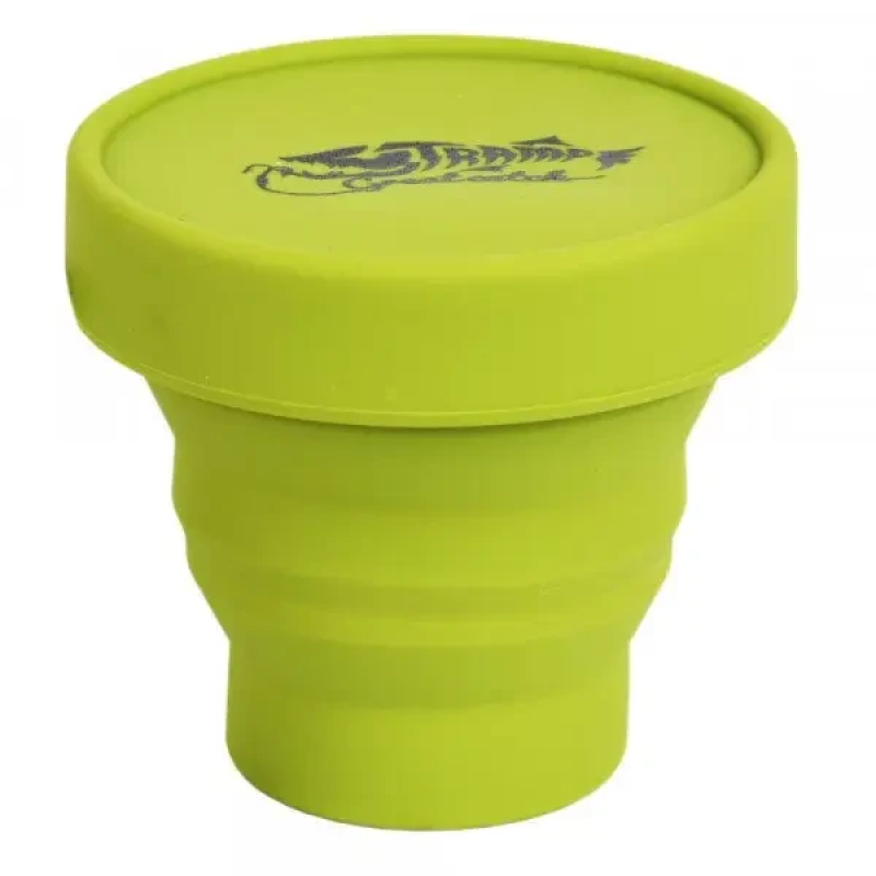 Стакан складаний силіконовий Tramp з кришкою 180ml olive (UTRC-083-olive)