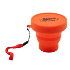 Стакан складаний силіконовий Tramp з кришкою 180ml orange (UTRC-083-orange)