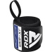 Бинти для зап“ясть (кистьові бинти) RDX GYM WRIST WRAP R11 BLACK/ BLUE