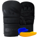 Рукавиці для ММА (Греплінгові рукавички) RDX T15 Noir Inner Matte Black M