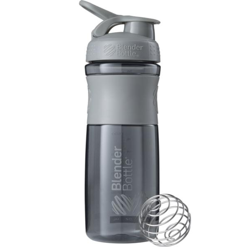 Шейкер спортивний (пляшка) BlenderBottle SportMixer Flip 28oz/820ml Grey