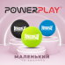 Масажний силіконовий м“яч PowerPlay PP-4354 Silicone Lacrosse Ball (6.3см.) Зелений