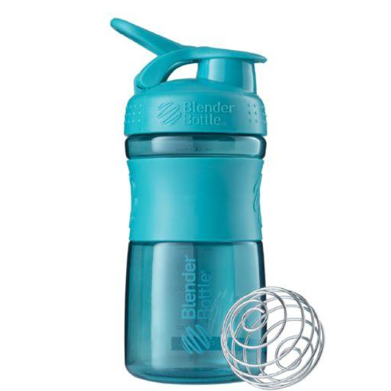 Шейкер спортивний (пляшка) BlenderBottle SportMixer Flip 20oz/590ml Teal