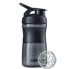 Шейкер спортивний (пляшка) BlenderBottle SportMixer Flip 20oz/590ml Black