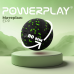 Масажний м“яч PowerPlay PP-4350 Epp Massage Ball (d8) Чорно/Зелений