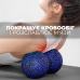 Масажний м“яч подвійний PowerPlay PP-4352 Epp foam peanut ball (d8*16cm.) Чорно/Синій